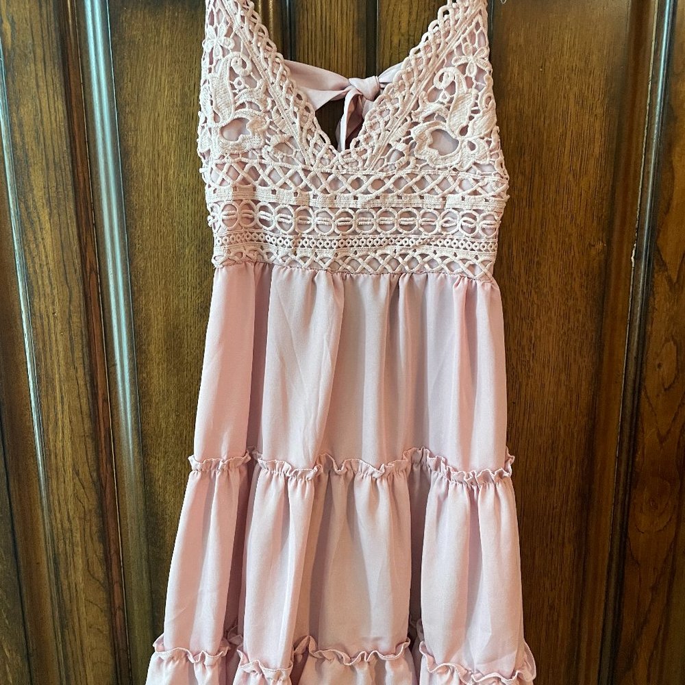 Pink Sundress Size Small